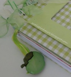 Cuaderno recetario con Magnolias