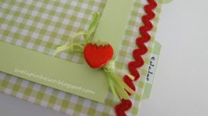 Cuaderno recetario con Magnolias